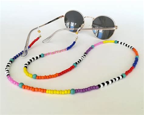 Bead Eyeglass Holders Beaded Glasses Chain Beaded Eyeglass - Etsy ...