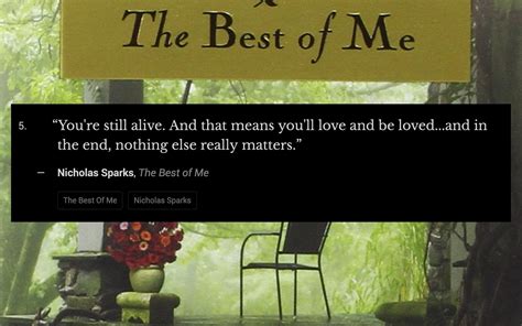 17 Gorgeous And Heartbreaking Quotes From 'The Best Of Me' | Quote Catalog