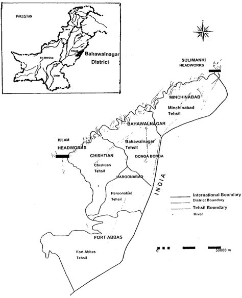 4. Map of Bahawalnagar District. | Download Scientific Diagram