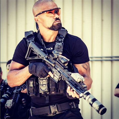 Shemar Moore with awesome goatee in SWAT Shemar Moore Shirtless, Singapore Armed Forces, Sherman ...