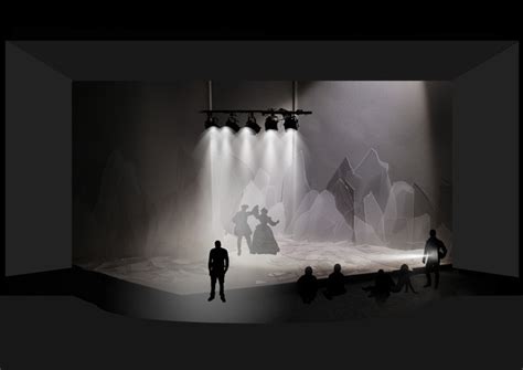 Adela — Set design for Hamlet by William Shakespeare....