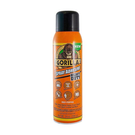 Gorilla Spray Adhesive, 14 oz. - Midwest Technology Products