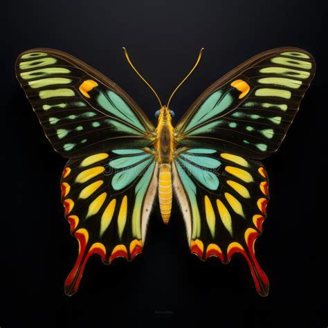 Majestic Beauty: Queen Alexandra S Birdwing Butterfly Stock ...