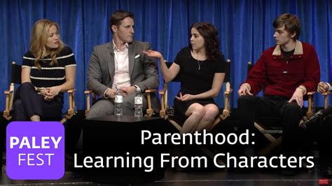 Parenthood - Mae Whitman, Peter Krause, and Dax Shepard Learn From Their Characters - YouTube