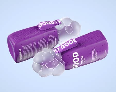 Shampoo Bubbles Packaging