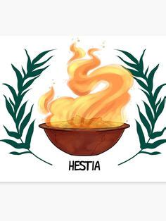 We're the Keepers of the Flame: Hestia's Hearth Altar | Greek gods and ...