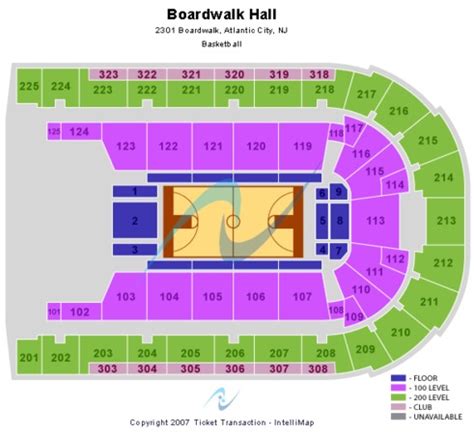 Boardwalk Hall Arena - Boardwalk Hall Tickets in Atlantic City New Jersey, Seating Charts ...