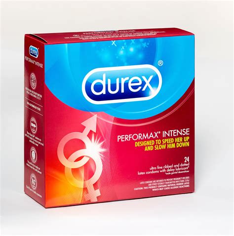 Durex Performax Intense Ultra-Fine, Ribbed and Dotted Condoms with ...