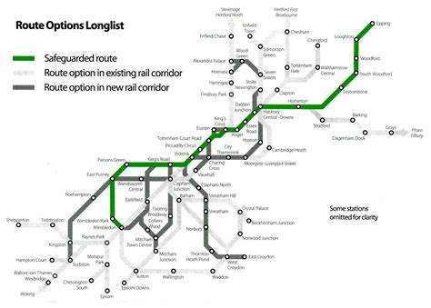 Elizabeth line / Crossrail train / rail maps