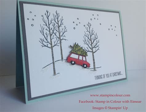 Christmas Card Ideas and Inspiration using Stampin Up products