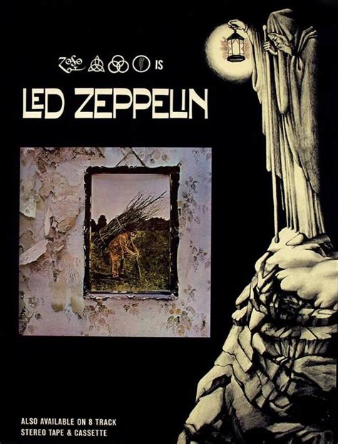 Led Zeppelin Zoso | Led zeppelin poster, Led zeppelin, Zeppelin