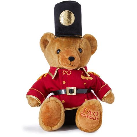 16" Toy Soldier Plush Bear – FAO Schwarz