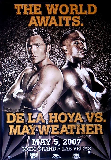 OSCAR DE LA HOYA vs. FLOYD MAYWEATHER JR (Dual)