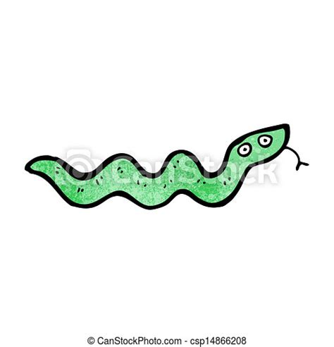 Vector Clipart of slithering snake cartoon csp14866208 - Search Clip Art, Illustration, Drawings ...