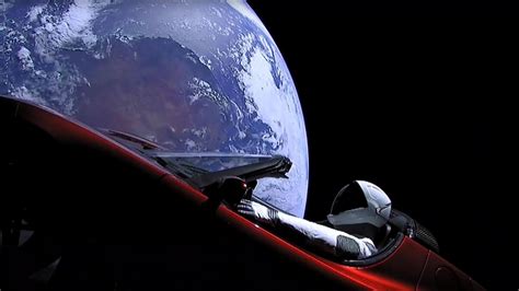 SpaceX orbiting Mars in a Tesla sports car - News | Khaleej Times