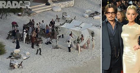 See Johnny Depp & Amber Heard's 2015 Wedding Photos