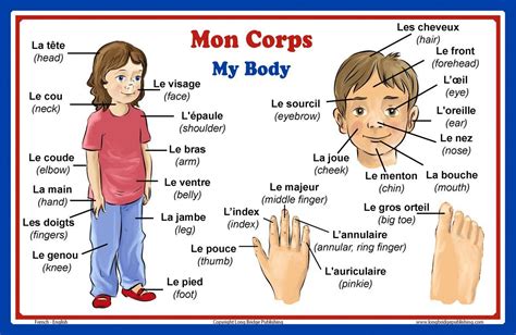 Long Bridge Publishing French Language School Poster: French Words ...