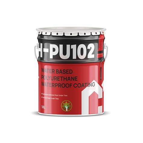 water-based polyurethane waterproof coating