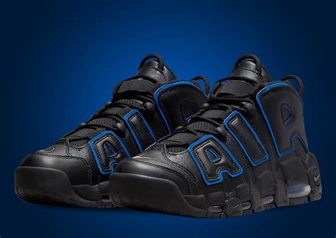 Royal Blue Accents This Nike Air More Uptempo - Sneaker News