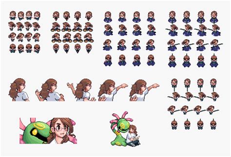 Create Gen Custom Pokemon Overworld Trainer Sprite Sheet | canoeracing ...