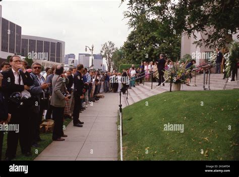 Rita Hayworth Rita Hayworth Funeral Service on May 18, 1987 at the ...