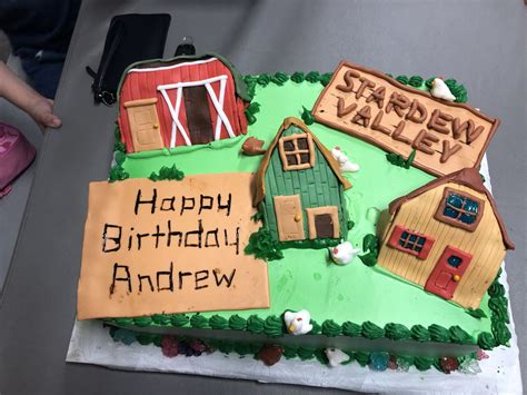 Stardew Valley cake | Party time, Stardew valley, Birthday