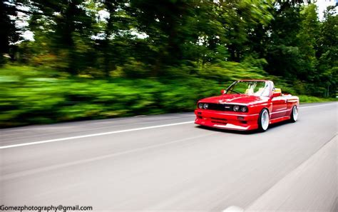 Ferrari Red BMW E30 M3 convertible, S52 swap, HOT ! | Bmw e30, Bmw e30 ...