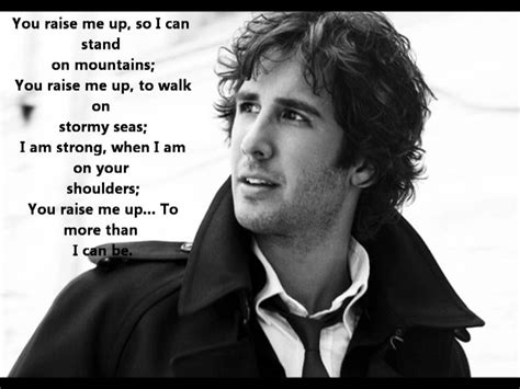 Josh Groban You Raise Me Up Lyrics HD] - YouTube