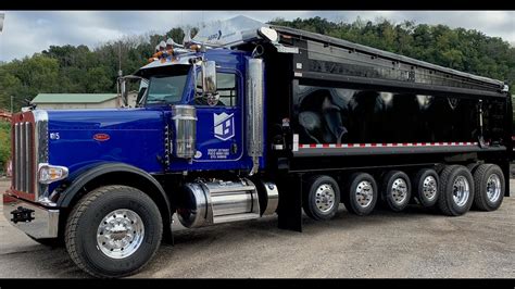 2019 Peterbilt Tri Axle Dump Truck