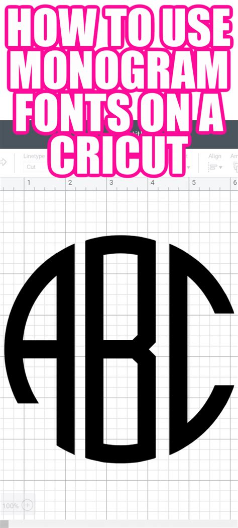 The Best Monogram Fonts and Using Them in a Cricut - Angie Holden The Country Chic Cottage