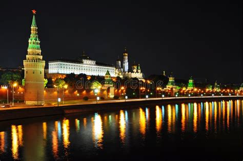 Moscow Kremlin At Night