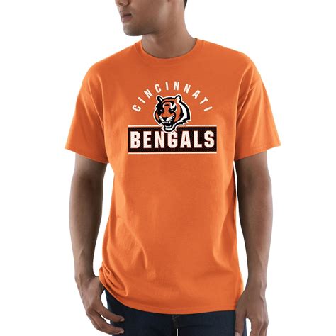 Men's Cincinnati Bengals Majestic Orange Maximized T-Shirt