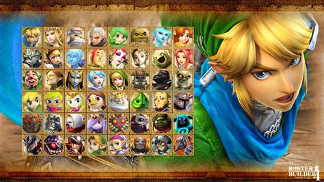 ROSTER BUILDER 4 Image Pack - Hyrule Warriors CSS! by ConnorRentz on ...