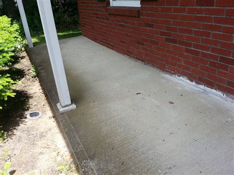 foundation - How can I patch a concrete porch that separated from the house? - Home Improvement ...