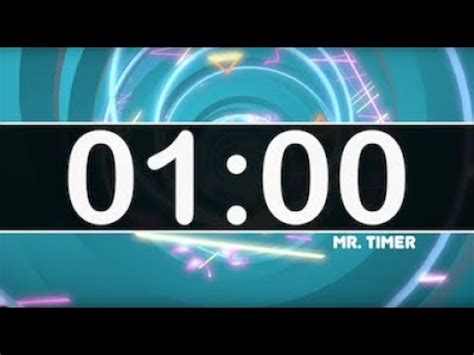 1 Minute Timer with Happy Upbeat Music for Kids! Countdown Timer, Chill Relaxing Instrumental ...