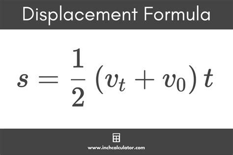 Displacement Calculator - Inch Calculator