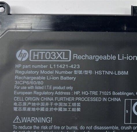 Battery replacement - HP Support Community - 8572464