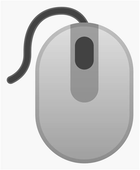 Computer Mouse Icon - Computer Mouse Emoji, HD Png Download - kindpng