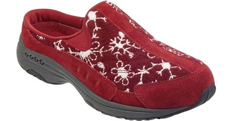 Easy Spirit Snowflake TravelTime Mules Only $19.99 on Zulily (Regularly ...