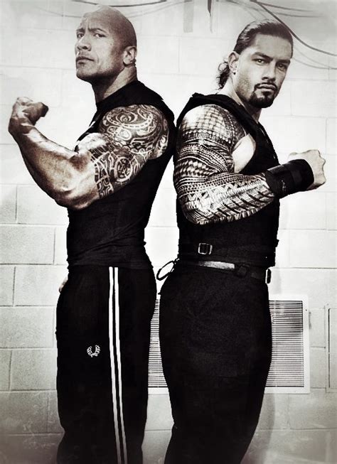 The Rock and Roman Reigns - Dwayne "The Rock" Johnson Photo (34573037 ...