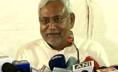 Bihar Chief Minister Nitish Kumar Holds Press Conference in Patna ...