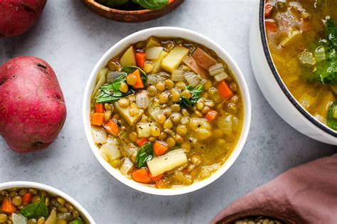 Mediterranean Lentil Soup - I Heart Vegetables