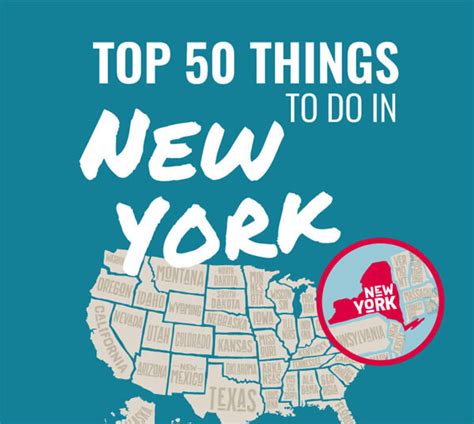 Top 50 Things to Do in New York [INFOGRAPHIC] - Infographic Plaza