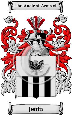 Jenin Name Meaning, Family History, Family Crest & Coats of Arms