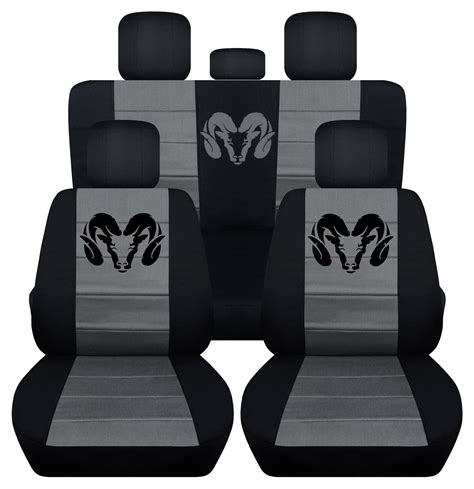 Dodge Logo Seat Covers - Velcromag