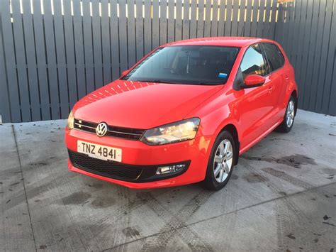 2013 Volkswagen Polo 1.2 60 Match Edition 5dr 1.2 Petrol Manual Red £5250 - JF Car Sales - Cars NI