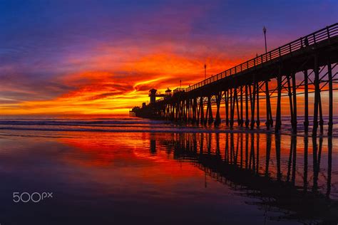 Oceanside Pier at Sunset - November 27, 2018 - Oceanside Pier November ...