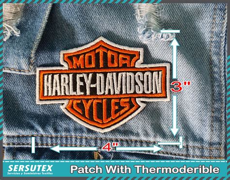 Harley Davidson Patch Harley Davidson Shield 4 x3 Patch | Etsy