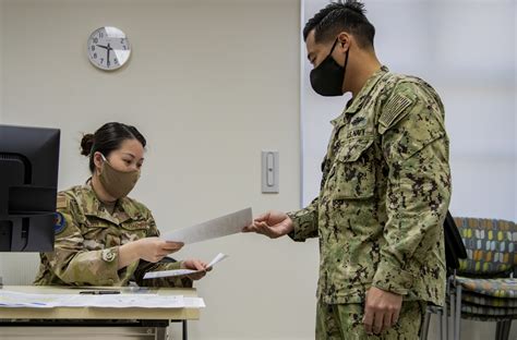 DVIDS - Images - USNH Okinawa’s COVID-19 joint care line [Image 5 of 6]