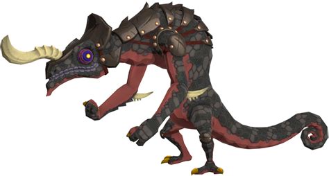 File:BotW Black Lizalfos Model.png - Zelda Wiki